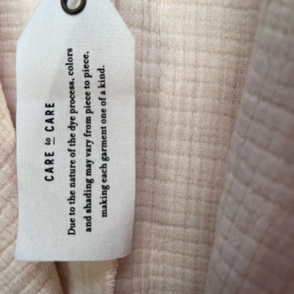 NWT Anthropologie Pilcro Gauze Open-Front Shirt Top - Picture 7 of 10